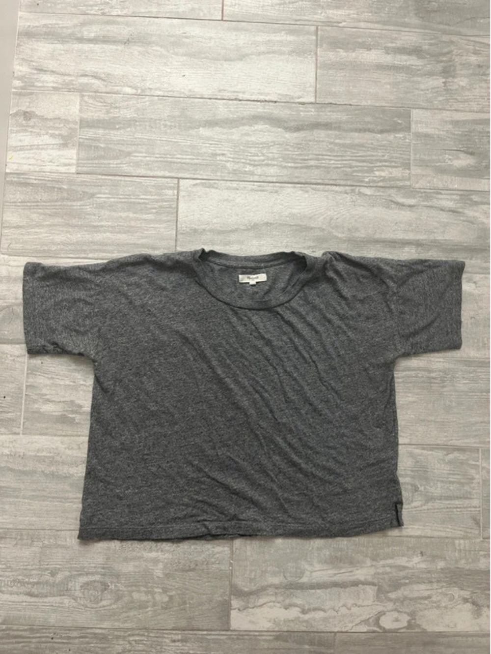 Madewell Basic Gray Tee